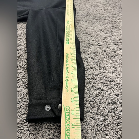 Vtg UNIVERSITY OF IOWA Golden Bear Black Leather Wool Sz Med Varsity Jacket USA! - Picture 12 of 12